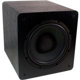 Subwoofer Ativo Para Home Theater Wave Sound Wsw12 250 Watts Rms 12" 127v Preto