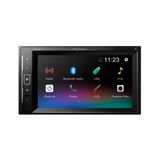 Central Multimídia Pioneer Dmh-a248bt, Preto, Tela Touch 6.2” Bluetooth Usb Rádio Am/fm