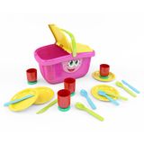 cesta de picnic brinquedo 21 pecas dismat