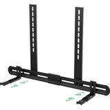 Usx Mount Universal Soundbar Mount Sound Bar Mount Bracket De Montagem Da Barra De Som Para A Tv, O Suporte Da Parede Soundbar Se Encaixa Em 3 Furos/