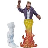 Marvel Classic Hasbro Marvel Legends Series 6 Collectible Action Figure Marvels Cannonball Toy (x-men/x-force Collection) – Com Wendigo Build-a-figu