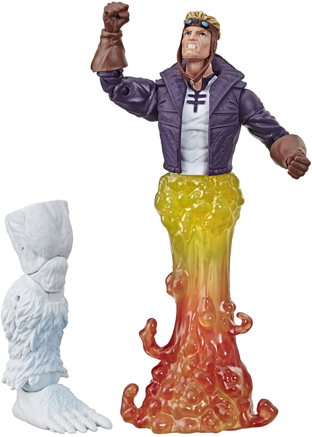 Marvel Classic Hasbro Marvel Legends Series 6 Collectible Action Figure Marvels Cannonball Toy (x-men/x-force Collection) – Com Wendigo Build-a-figu