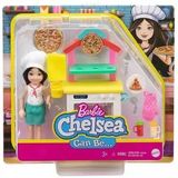 Boneca Barbie Chelsea Profissões Pizza Chef - Mattel