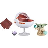 Star Wars The Bounty Collection Grogus Hover-pram Pack The Child Collectible 2.25-inch-scale Figure With Accessories, Kids Ages 4 And Up, Multi-color