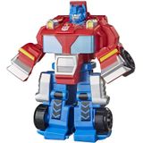 Transformers Playskool Heroes Rescue Bots Academy Classic Heroes Team Optimus Prime Convertendo Brinquedo, 4,5 Polegadas Figura De Ação, Idades 3 E U