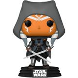 Funko Pop! Star Wars: The Mandalorian - Encapuzado Ahsoka Com Duel Sabers,