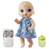 Boneca Baby Alive Hora Do Xixi Loira New E0385-hasbro