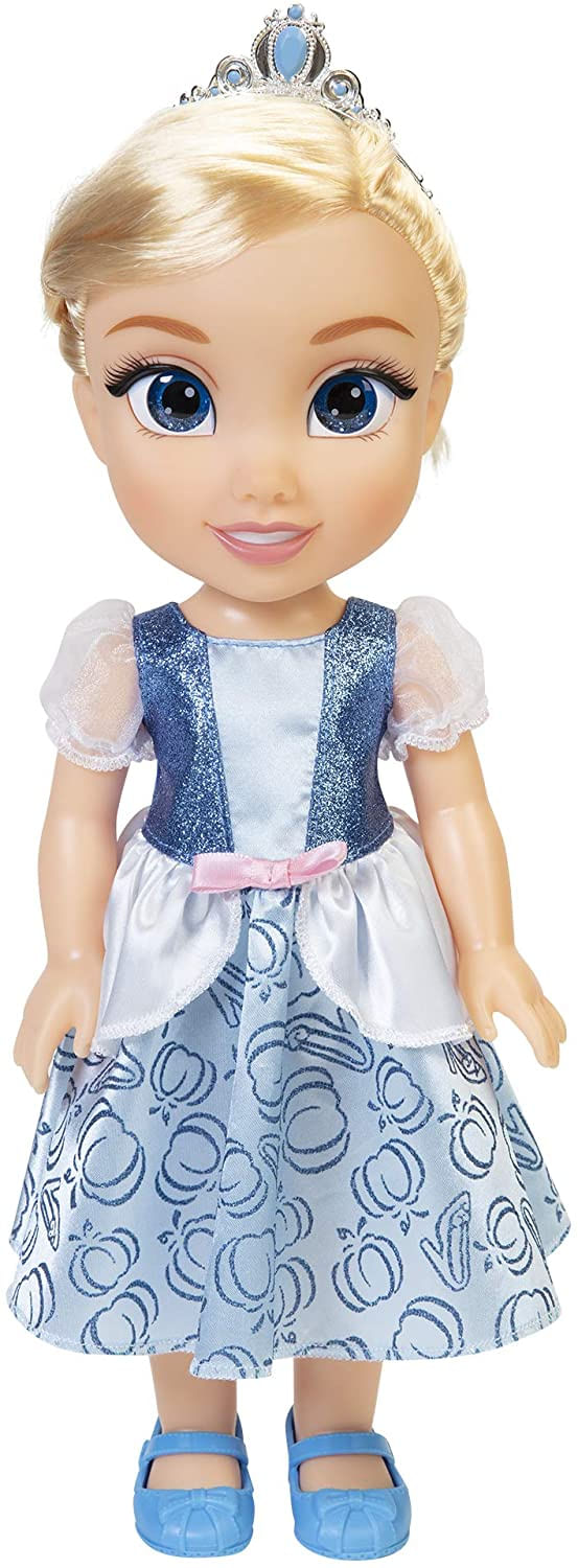 Princesa Da Disney Minha Amiga Cinderela Boneca 14" De Altura Inclui Roupa Removível E Tiara