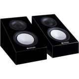 Monitor Audio Silver Ams 7g Par De Alto Falantes Dolby Atmos Habilitado 60w 2vias 8 Ohms Preto Laqueado