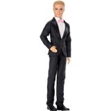 Barbie Ken Fairytale Groom Doll Em Smoking