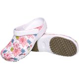 Sandalia Babuche Antiderrapante Feminina Leve Estampa Floral