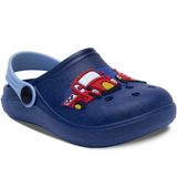 Sandalia Babuche Infantil Menino Masculino Iate Macio 12.38 Cor:marinho,tamanho:31/32