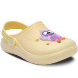 Babuche Infantil Menina Sandalia Chinelo Iate Macio 12.35 Cor:amarelo,tamanho:19/20