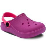 Sandalia Babuche Infantil Menino Menina Chinelo Leve 12.13 Cor:pink,tamanho:29/30