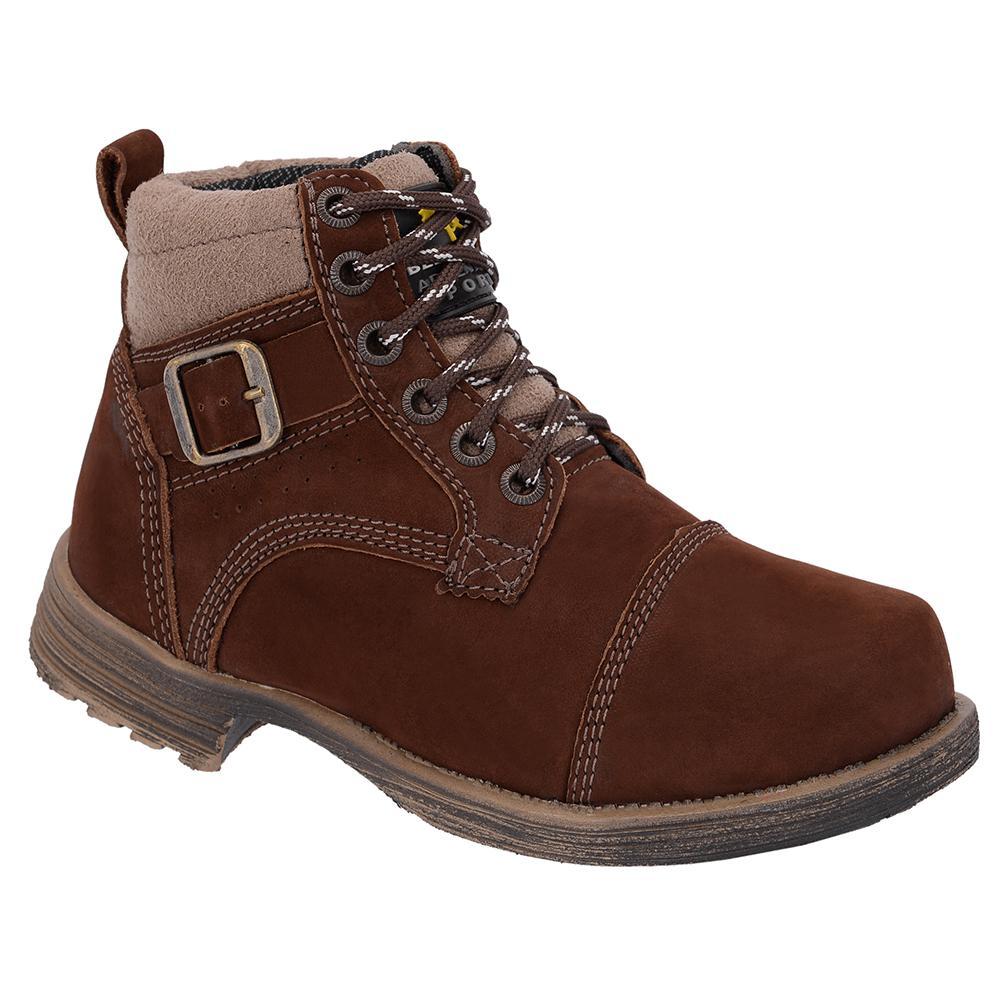 Bota Infantil Masculina Estilo Vaqueiro Em Couro Bell Boots 28