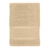 Toalha De Rosto Karsten Bege Alta Absorção Melina 50 X 80cm