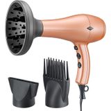 Nition Negativo Ions Secador De Cabelo Cerâmico Com Difusor Anexo Secador De Sopro Iônico Secagem Rápida, 1875 Watt 2 Velocidade / 3 Configurações De