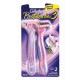 Aparelho Prestobarba Gillette 3 Feminino Com 2 Unidades