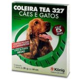 Coleira Tea 327 Cães E Gatos - Prevenção Pulgas E Carrapatos