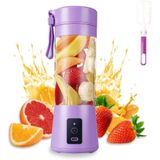 Liquidificador Portátil, Liquidificador De Smoothie Miaoke, Misturador De Suco Mini Pessoal Com Seis Lâminas Em 3d, Copo De Suco Rchargeable Usb Home