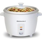 Panela De Arroz Elétrica Elite Gourmet Erc-003 Com Automatic Keep Warm Faz Sopas, Ensopados, Grãos, Cereais Quentes, 6 Xícaras Cozidas (3 Xícaras Cru