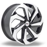 Kit 4 Rodas Aro 17x7 New Jetta R-line 4x100 Bd Brw 1420