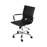 Cadeira Boxbit Eames Esteirinha Baixa Preta 0,92m