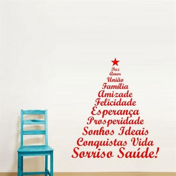 Adesivo Decorativo de Natal Árvore dos Desejos - Especial 131x150cm é ruim? Adesivo Decorativo de Natal Árvore dos Desejos - Especial 131x150cm é boa?