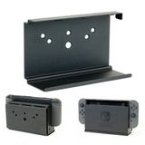 Hideit Monta Switch Nintendo Switch Wall Mount, Black Steel Mount Para Nintendo Switch, Armazenar Com Segurança O Seu Console Nintendo Switch Perto O