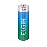 Pilha Elgin Aa-lr6 Alcalina 1,5v Blister 4un