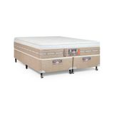 Cama Box + Colchão Castor King Silver Star Air One Face Pocket 180x200x59cm