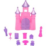 Casinha de Boneca Castelo C/ Acessorios Foto Ilustrativa Produto Sortidos