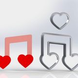 Cortador Dia Dos Namorados Nota De Amor Tamanho 9cm