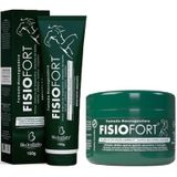 Kit Pomada Massageadora Fisiofort Com Arnica Mentol Cânfora