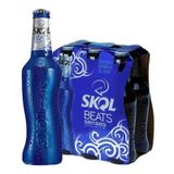 Cerveja Skol Beats Senses Long Neck 269ml 6 Unidades