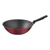 Wok Loreto Alumínio Antiaderente Vermelho 28cm 3,6 L