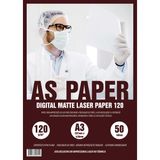 Papel Digital Matte Laser A3 120G 50FLS