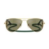 Óculos De Sol Ray-ban Infantil Aviator Summer Capsule 0rj950