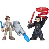 Star Wars Galactic Heroes Rey (resistance Outfit) & Kylo Ren