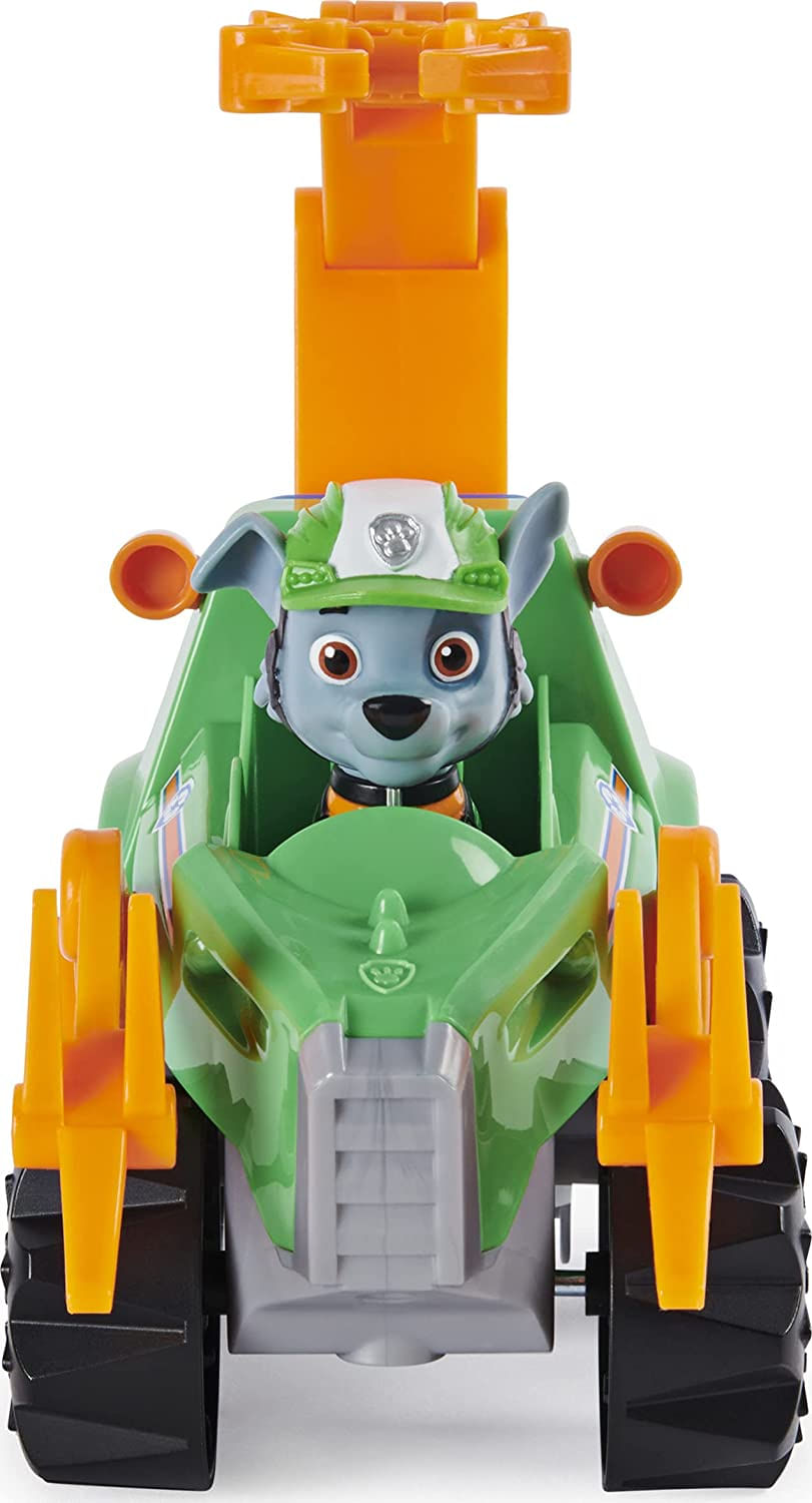 Paw Patrol Dino Rescue Rocky's Deluxe Rev Up Vehicle Com Figura ...