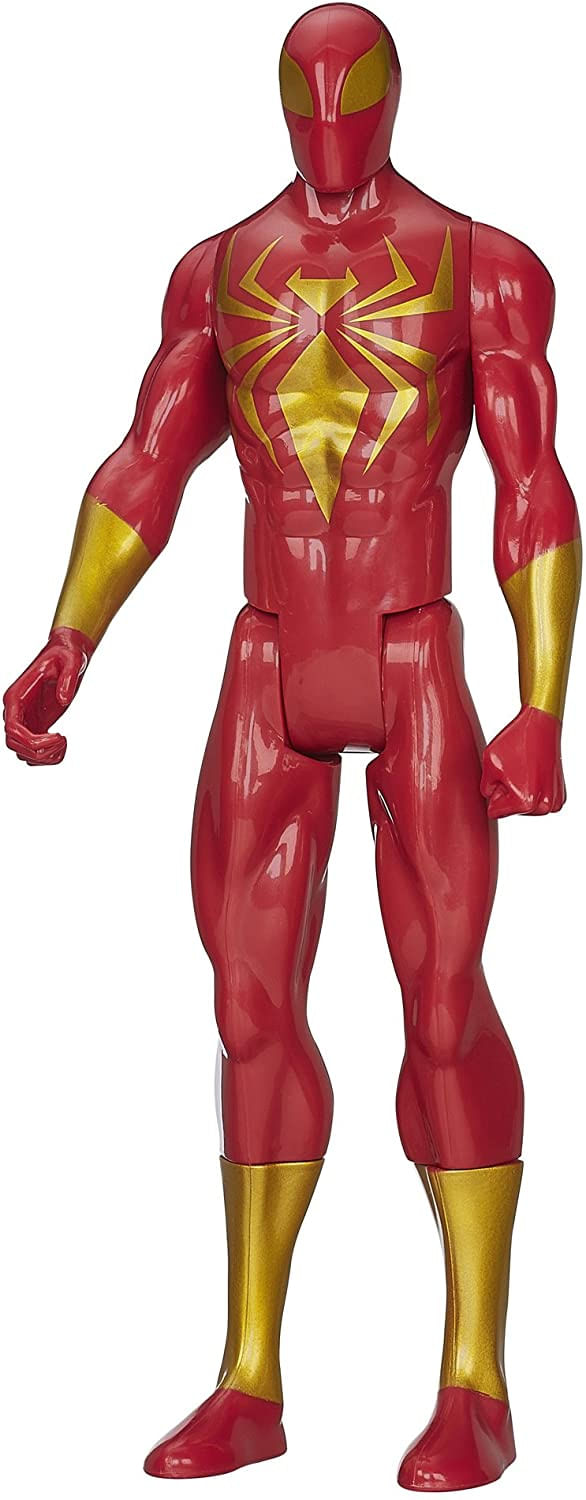 Marvel Ultimate Spider-man Titan Hero Série Iron Spider Figure - 12 Polegadas