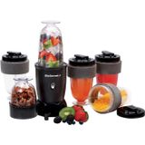 Liquidificador De Bebidas Pessoais Elite Gourmet 17 Piece 300w, 16 Oz, Preto