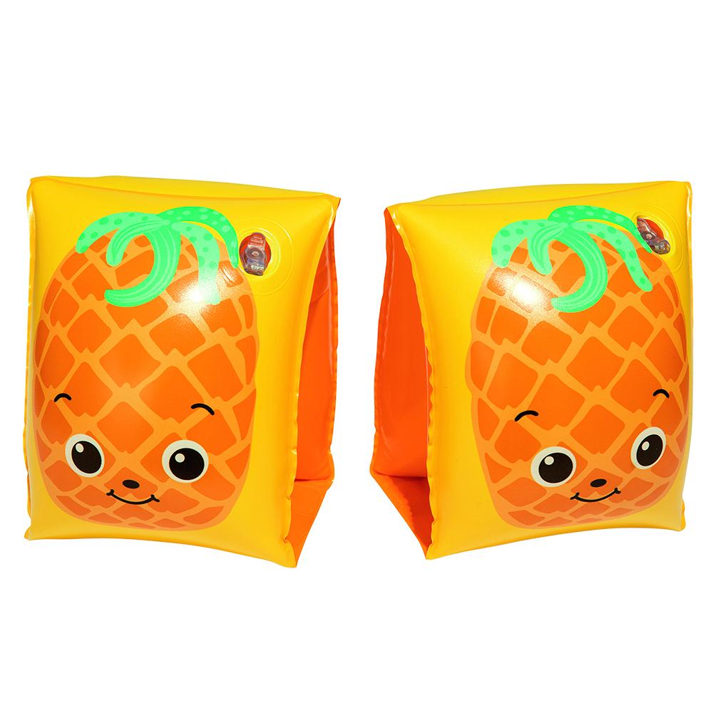 Boia de Braço Infantil Frutas Divertidas 23x 15cm - Amarelo