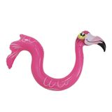 Boia Inflável Flutuador Flamingo Praia Piscina 126x77cm Bel