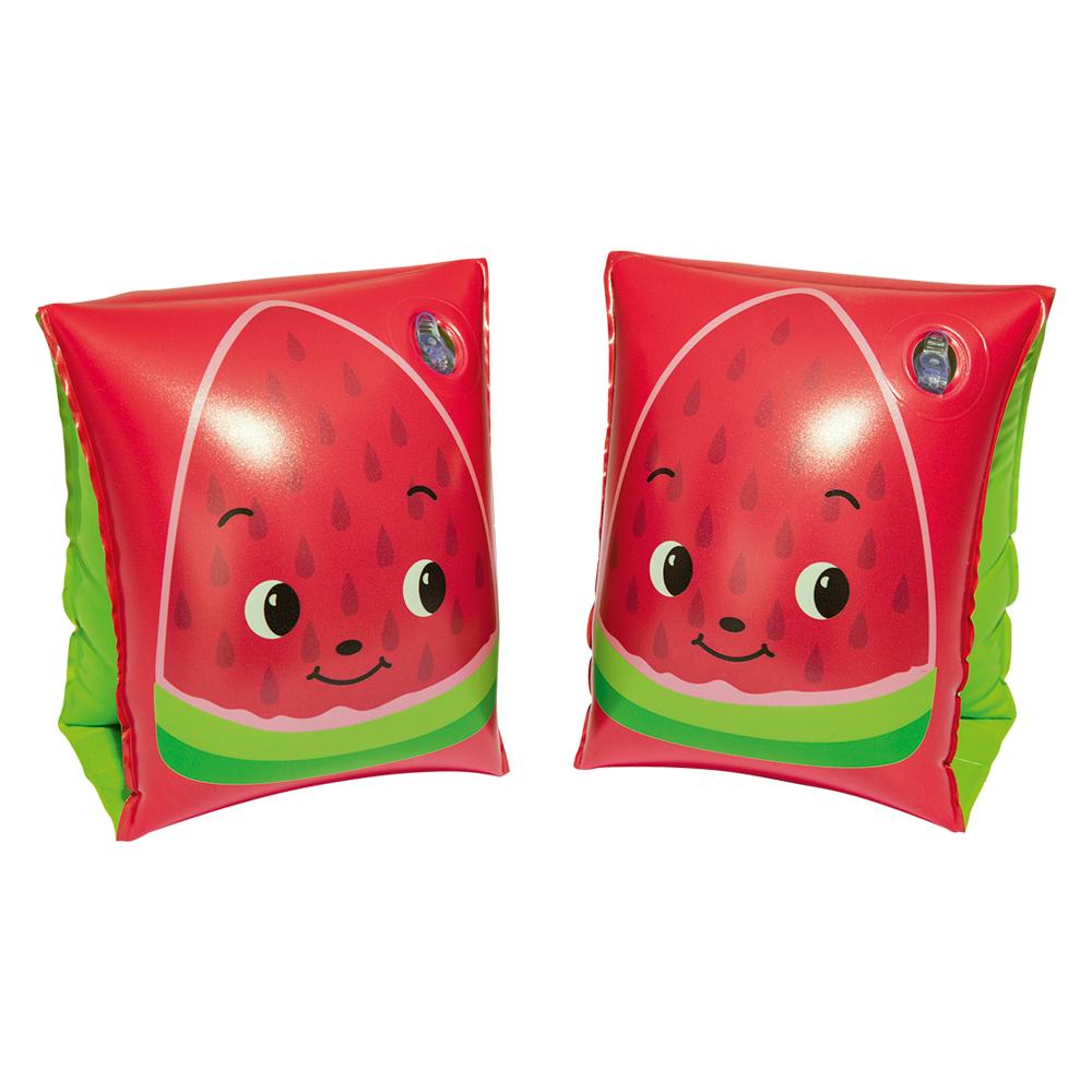 Boia de Braço Infantil Frutas Divertidas 23x 15cm - Vermelho