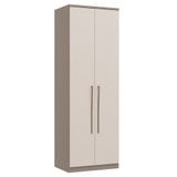 Guarda Roupa Modulado Elegance 2 Portas E 2 Gavetas-cinza/of