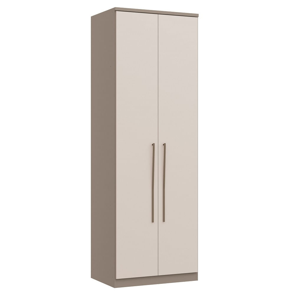 Guarda Roupa Modulado Elegance 2 Portas E 2 Gavetas-cinza/of