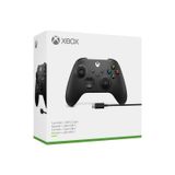 Controle Xbox S/ Fio + Cabo Usb-c - Xbox Series X/s One E Pc