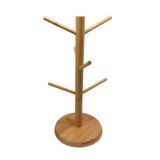 Suporte De Bambu P/xicaras Ecokitechen 34x15cm