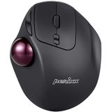 Perixx11568 Perimice-717 Mouse Trackball Sem Fio, Trackball Build-in De 1,34 Polegadas Com Recurso De Pontaria, 5 Botões Programáveis, Nível 2 Dpi, P